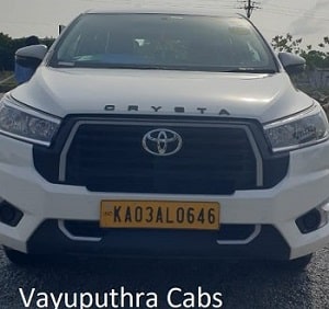 innova crysta car rental in bangalore airport