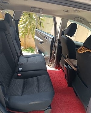Innova crysta 8 seater renting