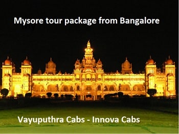 Innova Crysta outstaion cab in Bangalore for mysore tourism
